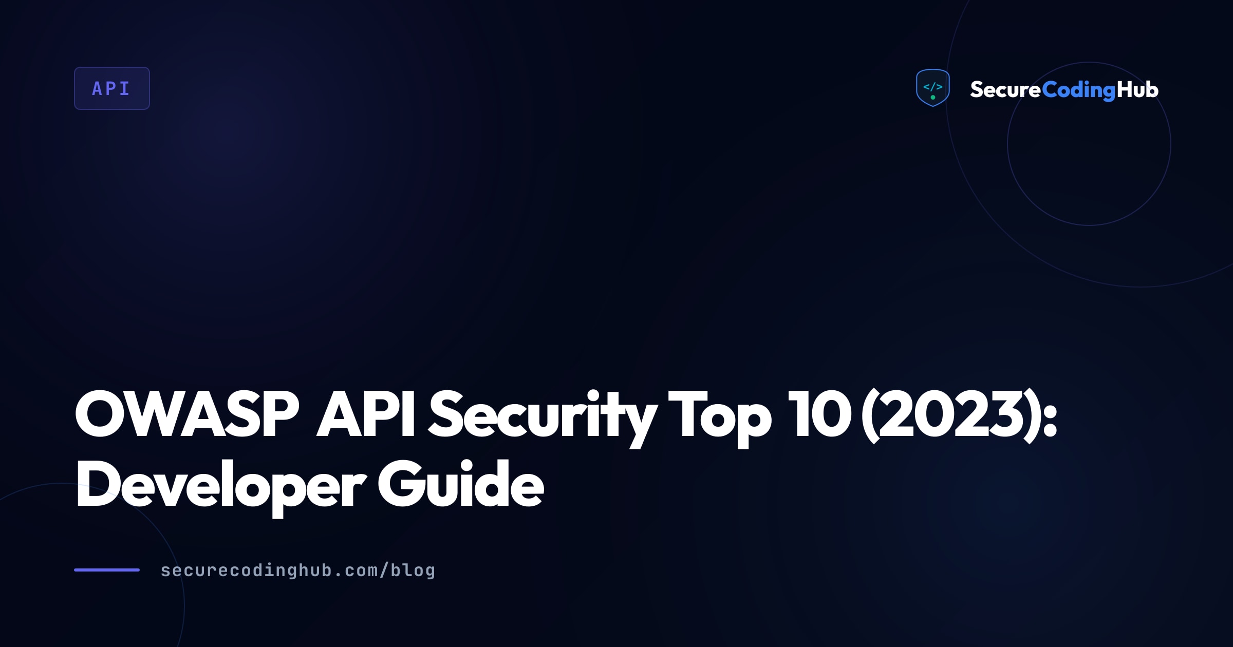 OWASP API Security Top 10 (2023): Developer Guide